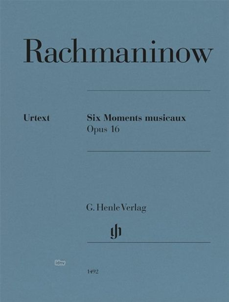 Sergej Rachmaninoff: Moments Musicaux op. 16 für Klavier, Noten
