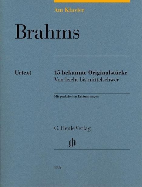 Johannes Brahms: Am Klavier - Brahms, Noten