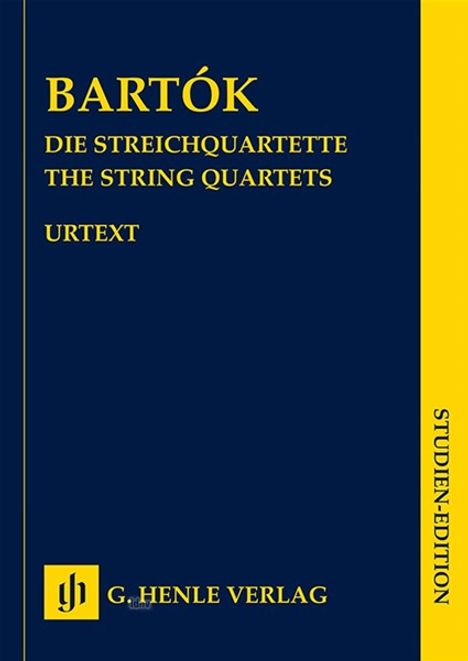 Bela Bartok: Die Streichquartette, Noten