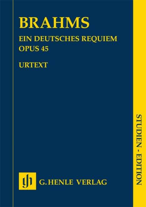 Johannes Brahms - Ein deutsches Requiem op. 45, Buch