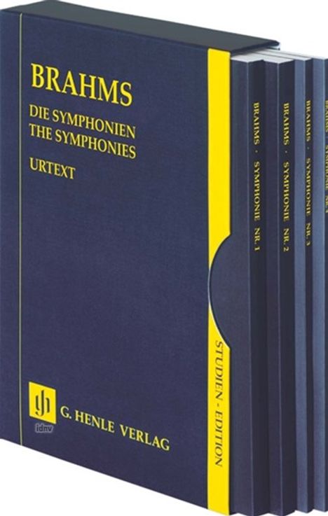 Johannes Brahms: Die Symphonien Nr. 1-4, Noten