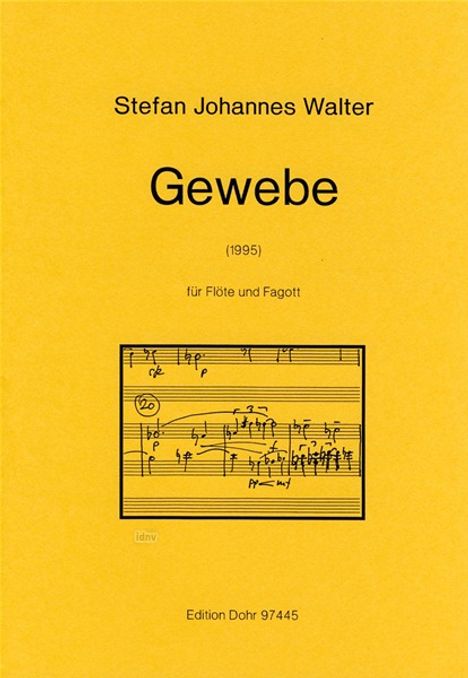 Stefan Johannes Walter: Gewebe, Noten