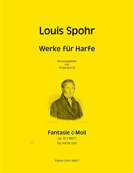 Louis Spohr: Fantasie c-Moll op. 35, Noten