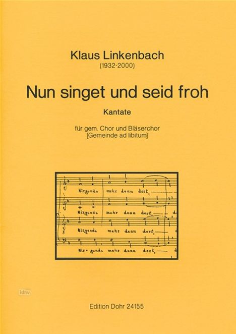 Klaus Linkenbach: Nun singet und seid froh, Noten