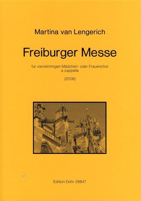 Martina van Lengerich: Freiburger Messe, Noten