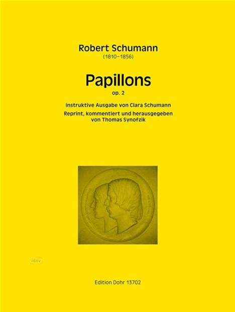 Robert Schumann: Papillons op. 2, Noten