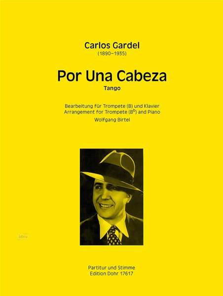 Carlos Gardel: Por Una Cabeza, Noten