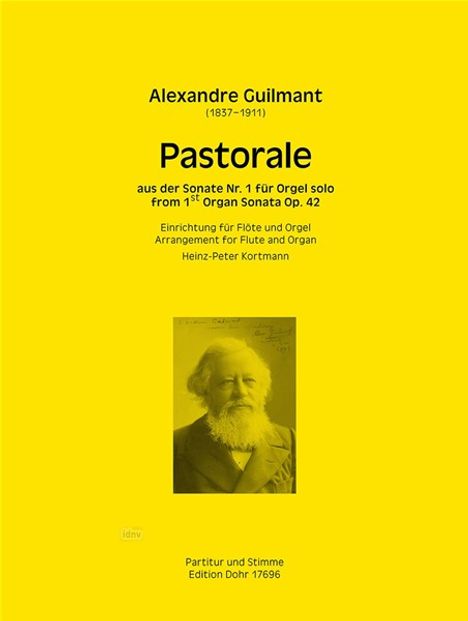 Felix Alexandre Guilmant: Pastorale A-Dur, Noten