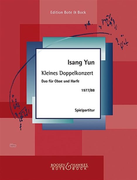 Isang Yun: Kleines Doppelkonzert, Noten