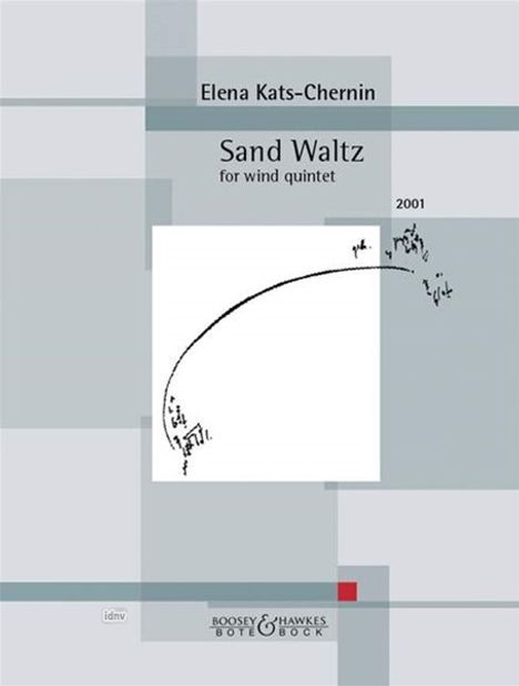 Elena Kats-Chernin: Sand Waltz, Noten