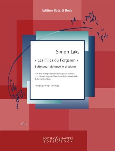 Simon Laks: « Les Filles du Forgeron » (1964), Noten