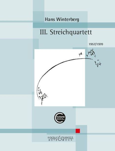 Hans Winterberg: III. Streichquartett, Buch