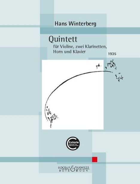 Hans Winterberg: Quintett, Noten