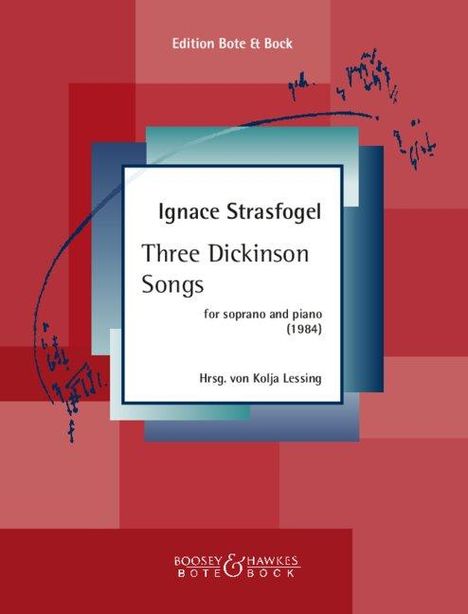 Ignace Strasfogel: Three Dickinson Songs, Noten