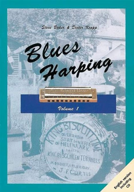 Steve Baker: Blues Harping Bd1 (Engl, Noten