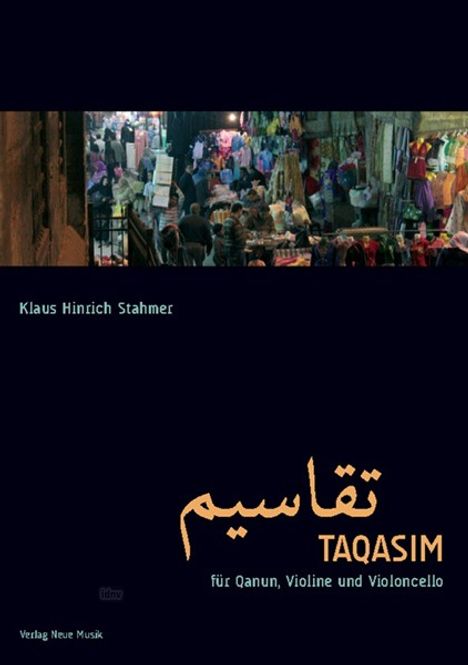 Klaus Hinrich Stahmer: Taqasim, Noten