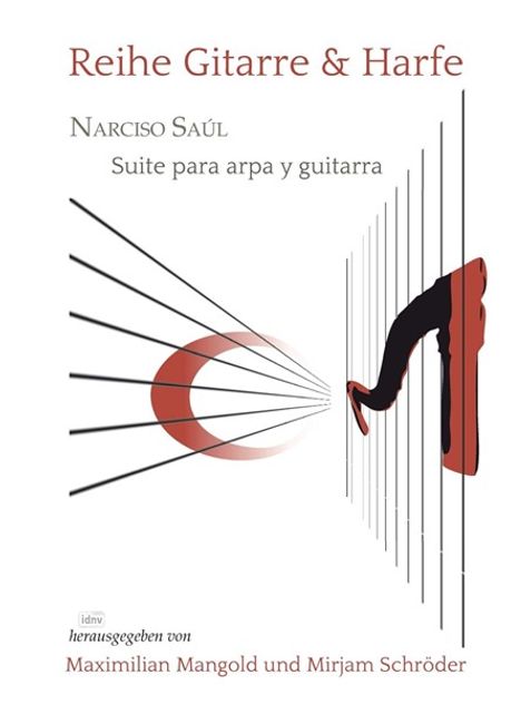 Narciso Saúl: Suite para arpa y guitarra, Noten