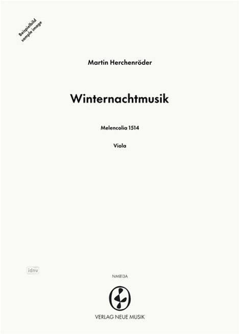 Martin Herchenröder: Winternachtmusik, Noten