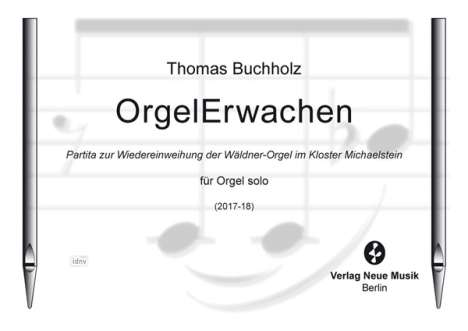 Thomas Buchholz: OrgelErwachen Orgel solo, Noten