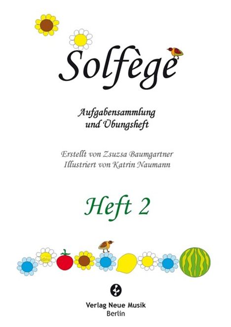 Zsuzsa Baumgartner: Solfège - Heft 2, Noten