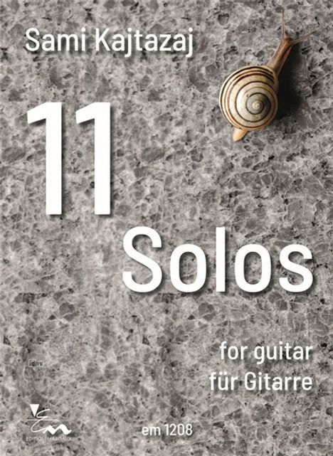 Sami Kajtazaj: 11 Solos für Gitarre solo, Noten