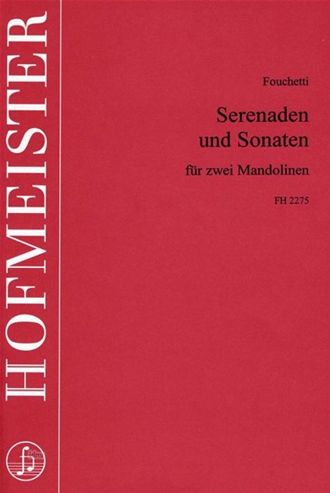 Giovanni Fouchetti: Serenaden und Sonaten für zwei Mandolinen, Noten