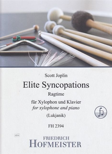Scott Joplin: Elite Syncopations. Ragtime, Noten
