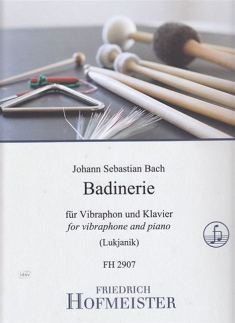 Johann Sebastian Bach: Badinerie, Noten