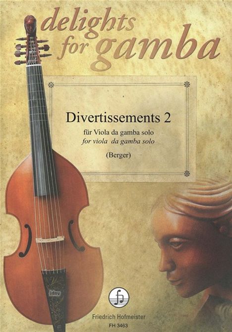 Divertissements für Viola da gamba solo. Vol.2, Noten