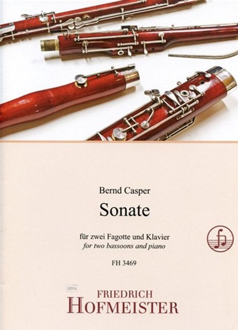 Bernd Casper: Sonate für 2 Fagotte und Klavier, Noten