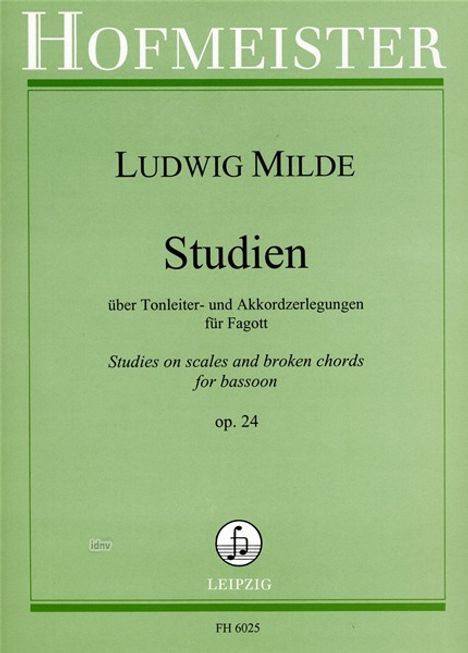 Ludwig Milde: Studien über Tonleiter- und Ak, Noten