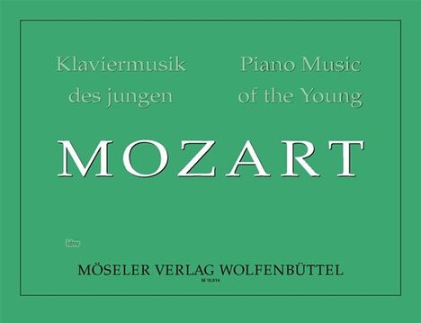 Wolfgang Amadeus Mozart: Klaviermusik des jungen Mozart, Noten