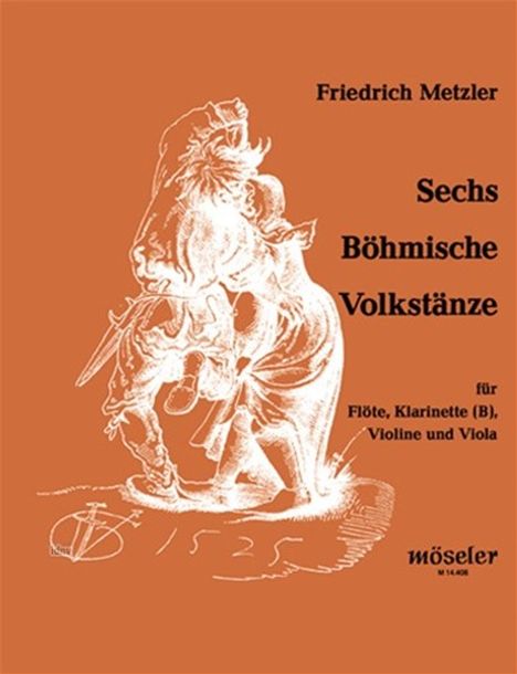 Friedrich Metzler: Sechs Böhmische Volkstänze, Noten