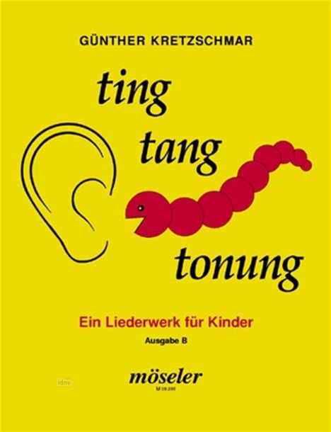 Günther Kretzschmar: Ting, tang, tonung, Noten