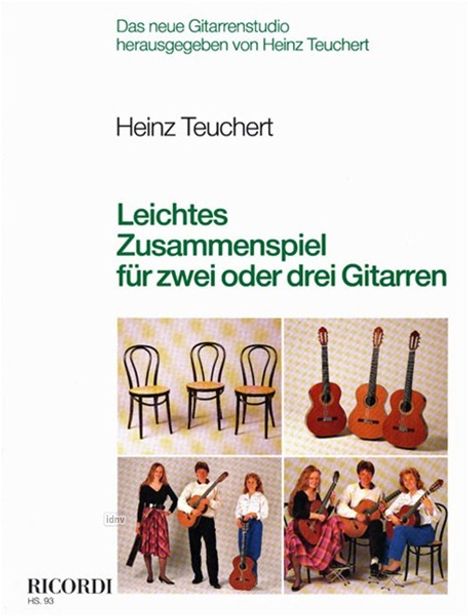 Heinz Teuchert: Leichtes Zusammenspiel, Noten