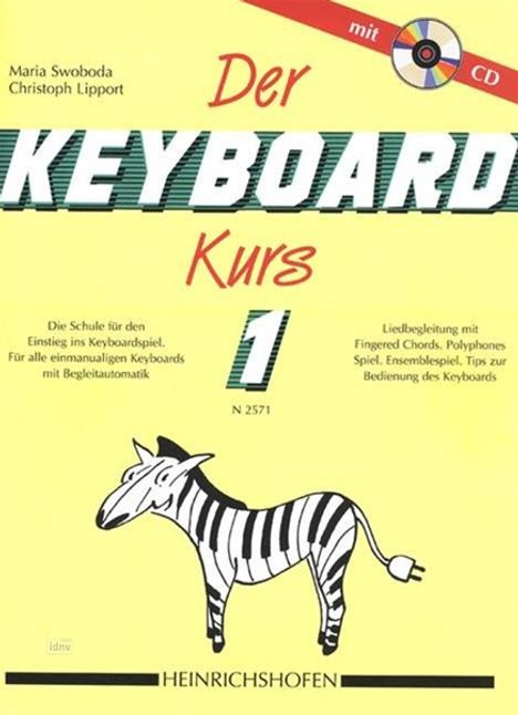 Maria Swoboda: Der Keyboard-Kurs, Noten