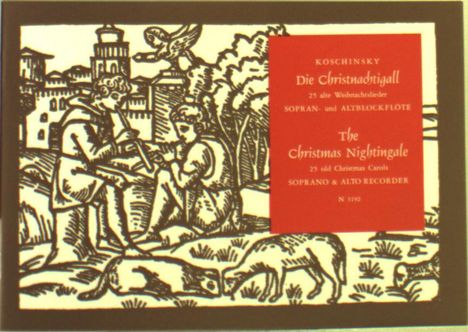 Die Christnachtigall, Noten