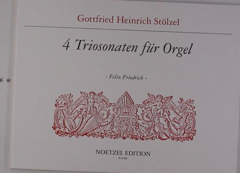 Gottfried Heinrich Stölzel: 4 Triosonaten, Noten