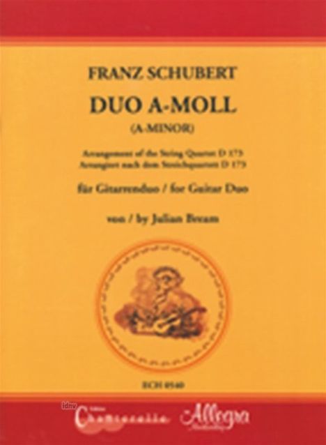 Franz Schubert: Quartet in Gm g-Moll D 193, Noten