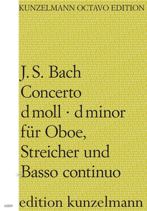 Johann Sebastian Bach: Konzert für Oboe d-Moll BWV 1041/1042/1043/1049, Noten
