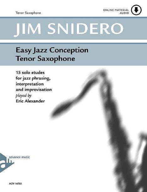 Easy Jazz Conception Tenor Saxophone, Noten
