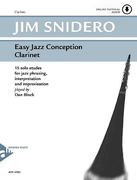 Jim Snidero (geb. 1958): Easy Jazz Conception Clarinet, Buch