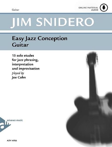Easy Jazz Conception Guitar, Noten