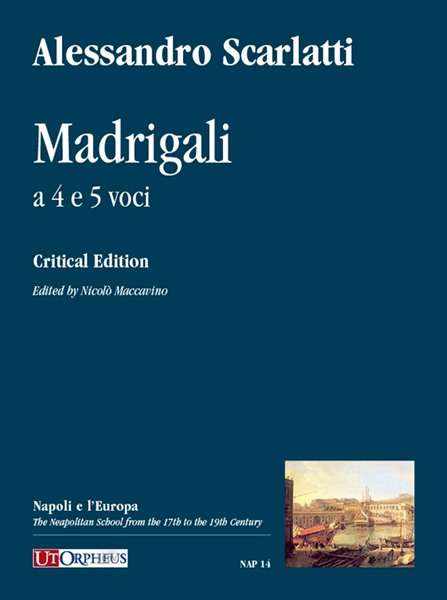 Alessandro Scarlatti: Madrigali a 4 e 5 voci, Noten