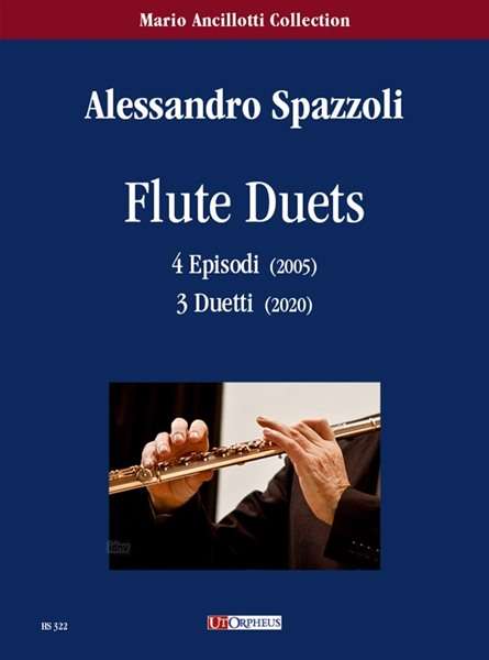 Alessandro Spazzoli: Flute Duets, Noten