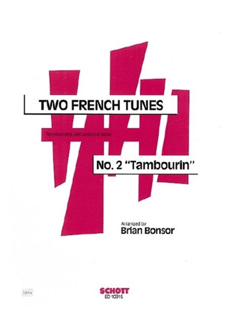 Brian Bonsor: Two French Tunes, Noten