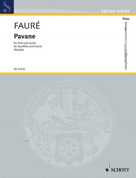 Gabriel Faure: Fauré, Gabriel      :Pavane /SP /FL/GIT /GH, Noten