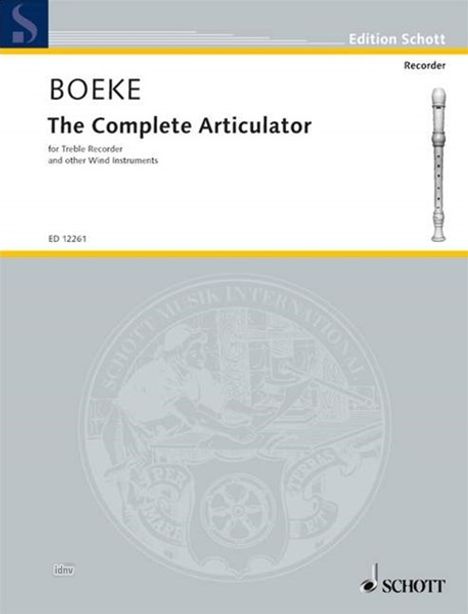 Kees Boeke: The Complete Articulator, Noten