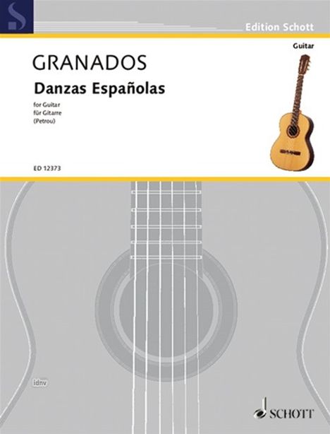 Enrique Granados: Danzas Españolas, Noten
