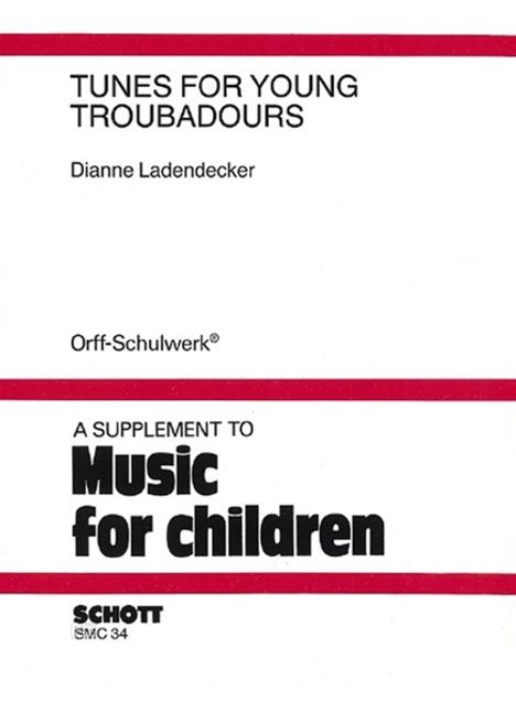 Tunes for Young Troubadours, Noten